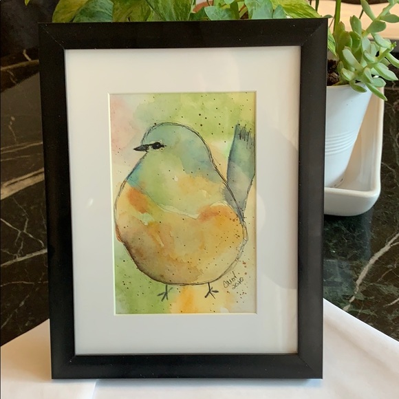 Other - Original watercolor and ink bird